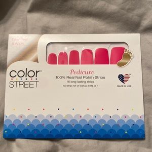 Color Street. Seoul Sister Pedicure.